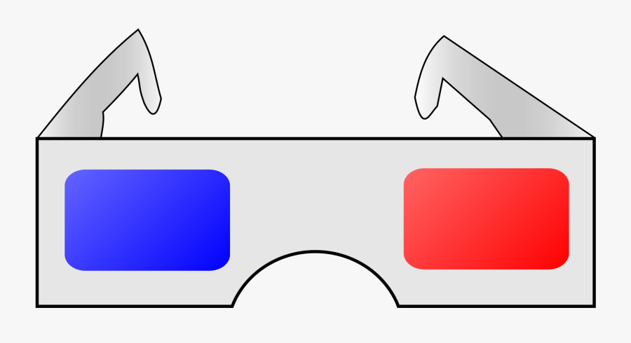 50s Clipart Pink Nerd Glass - 3d Glasses Clip Art, Transparent Clipart