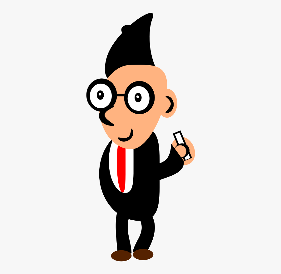 Clipart - Nerd - Cartoon Nerd Png, Transparent Clipart
