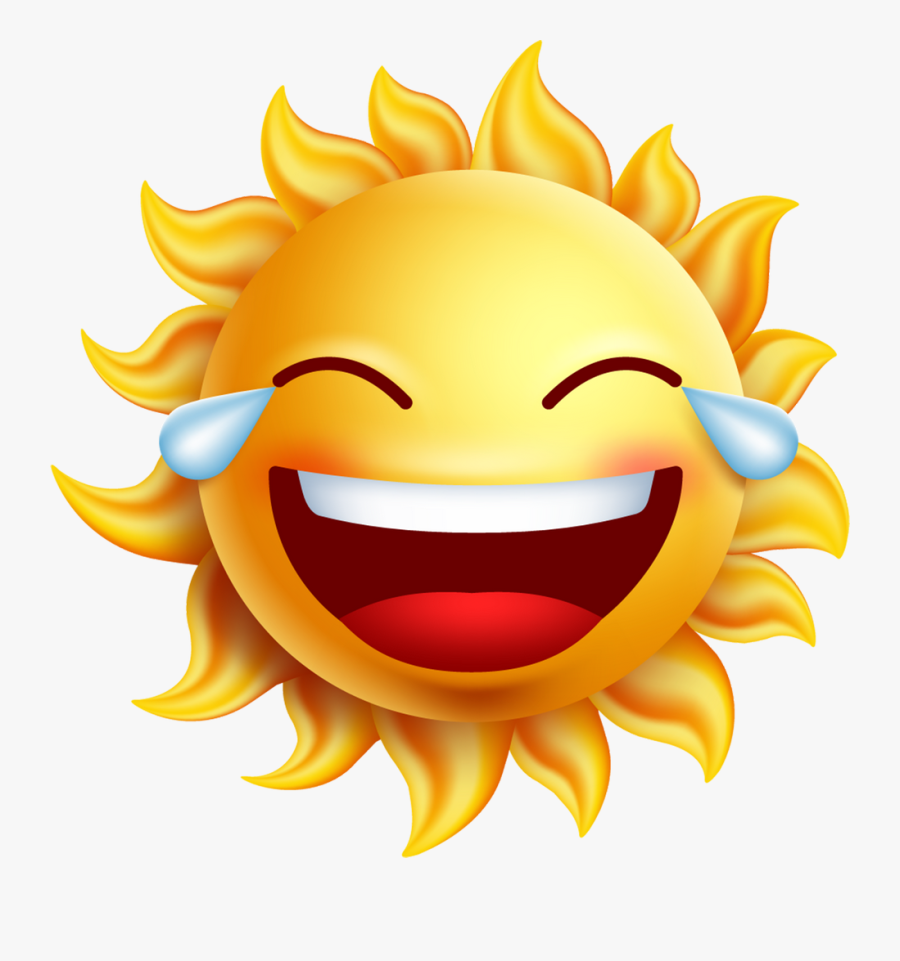 Clip Art Sun Png Stock Techflourish - Animated Sun With A Face, Transparent Clipart