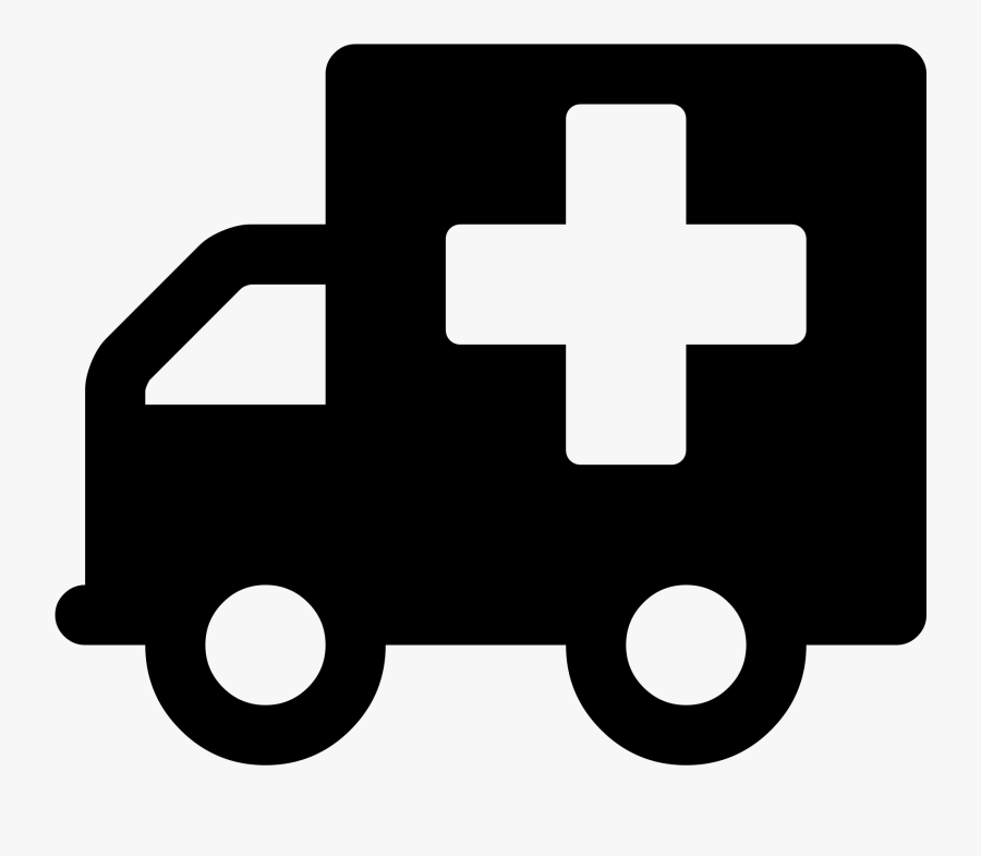 Ambulance Clipart Sound - Icon Ambulance Vector, Transparent Clipart
