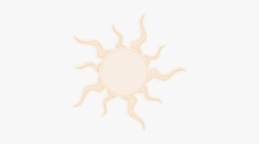 Sunburst - Circle, Transparent Clipart