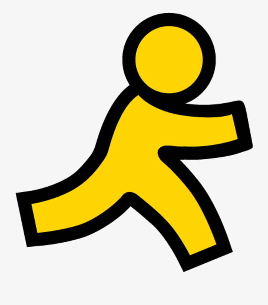 Png Download Remember Clipart Free - Aol Instant Messenger Logo, Transparent Clipart