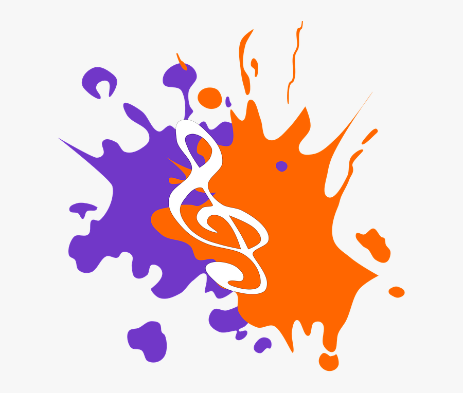 Transparent Music Notes On Staff Clipart - Music Art, Transparent Clipart