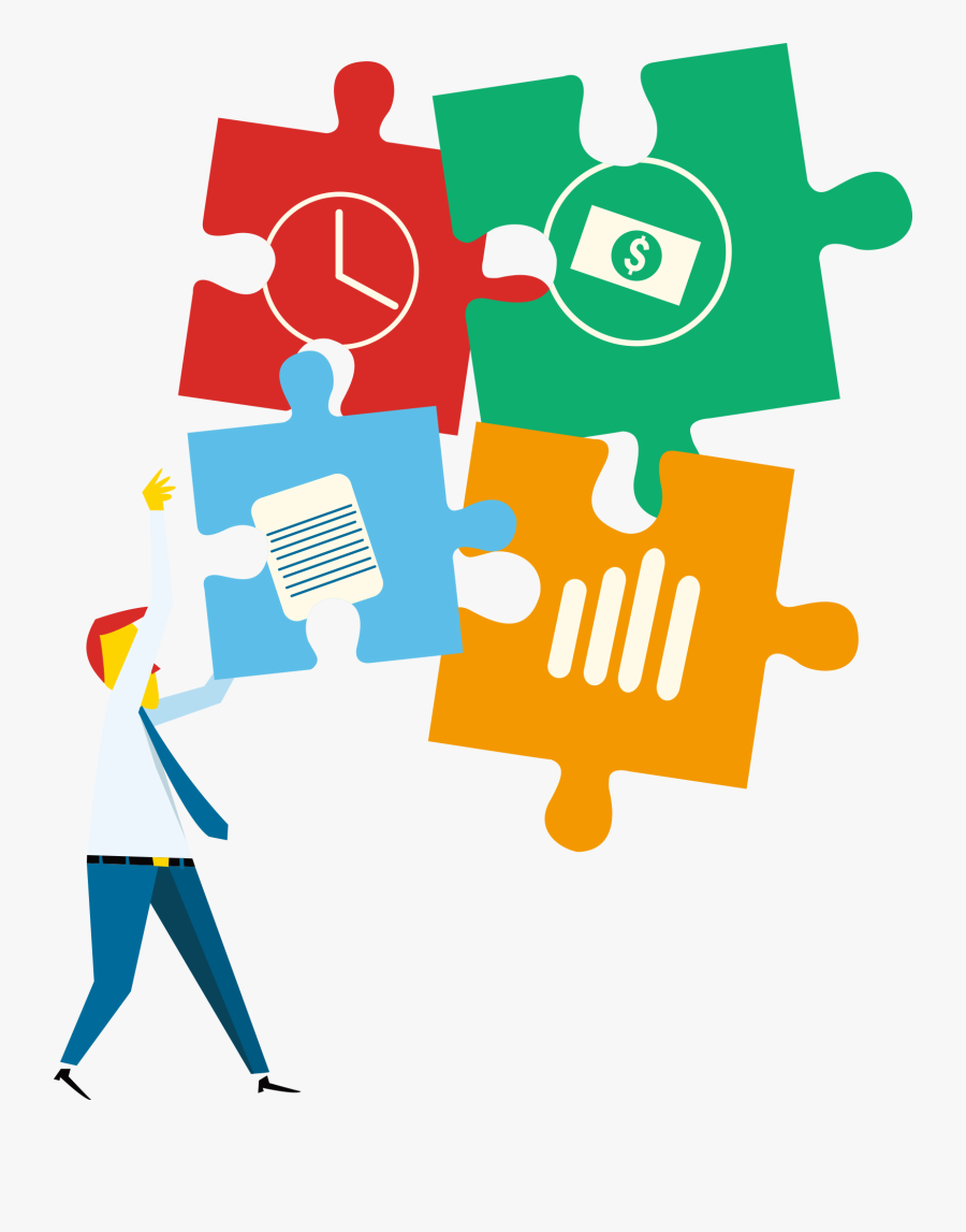 Kisspng Color Mystery People Jigsaw Puzzles Clip Art - Jigsaw Puzzle Vector Png, Transparent Clipart