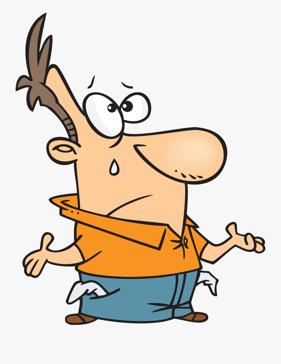 Clipart Empty Pockets, Transparent Clipart