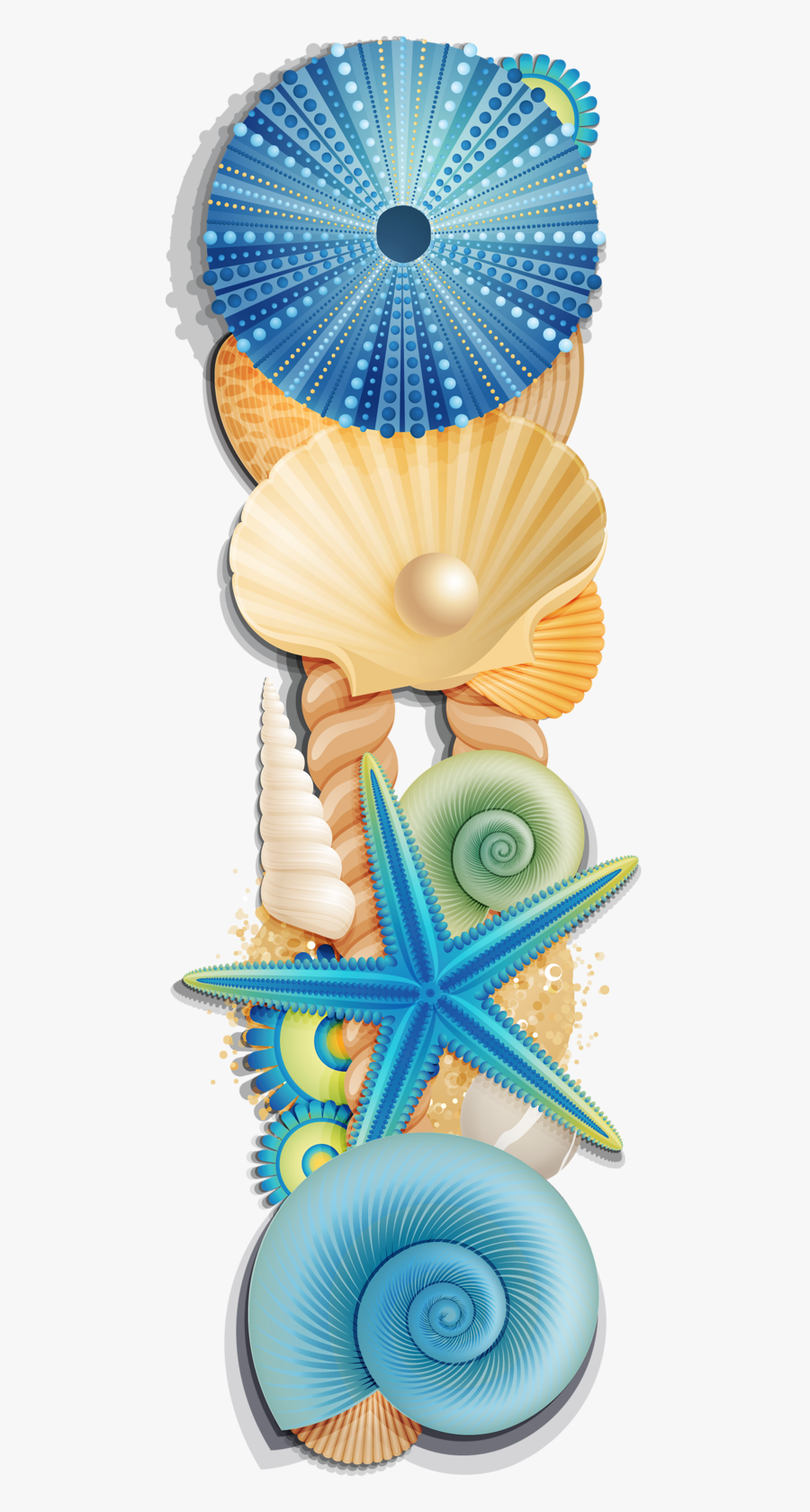 Seashell Letter Clip Art , Free Transparent Clipart - ClipartKey