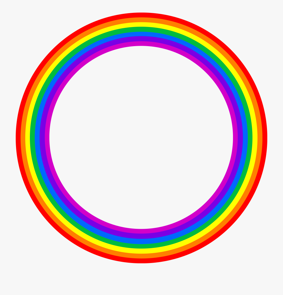 Vector Sunburst Colourful - Circle, Transparent Clipart