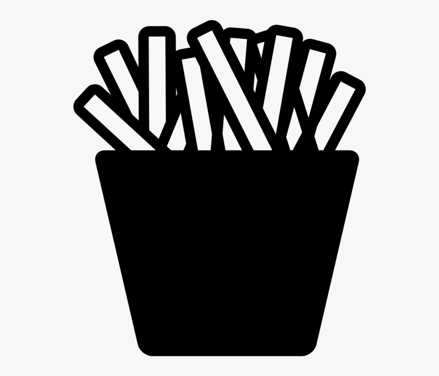 Transparent French Fry Png - French Fries Png White, Transparent Clipart
