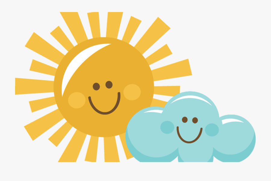 Good Morning Sun Picture Library Techflourish Collections - Sun And Clouds Clipart, Transparent Clipart