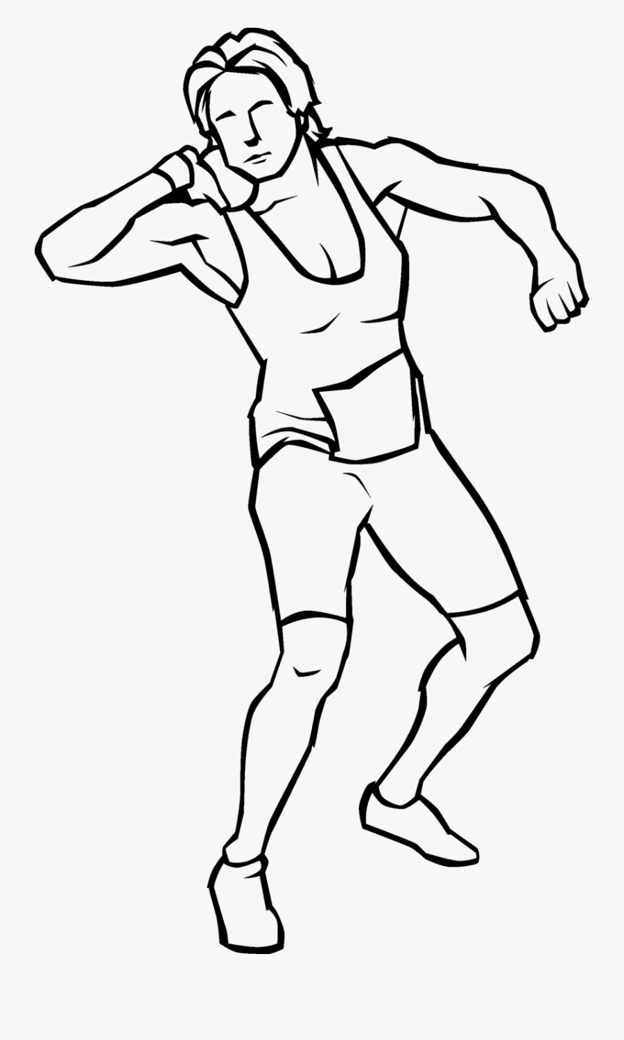 Shot Put Drawing Track & Field Clip Art - Female Shot Put Clipart, Transparent Clipart