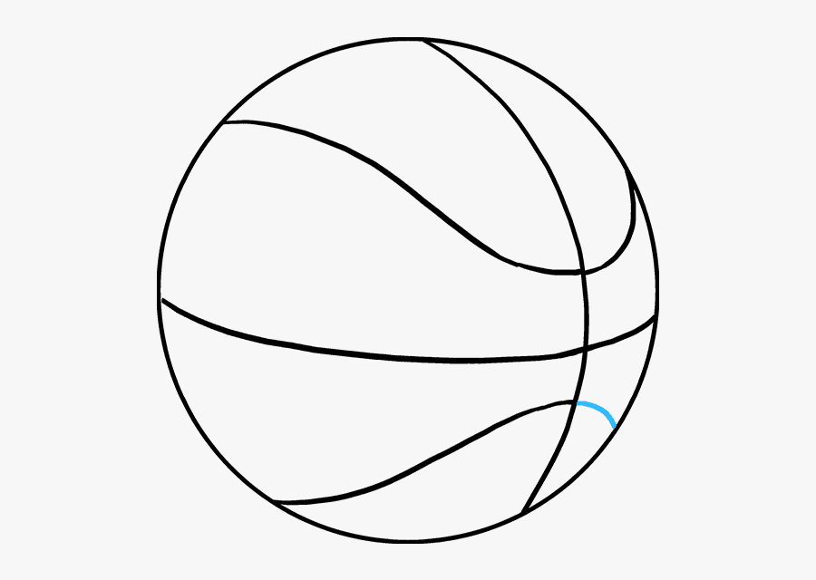 Free Basketball Drawing, Download Free Clip Art, Free - Basketball Drawing, Transparent Clipart