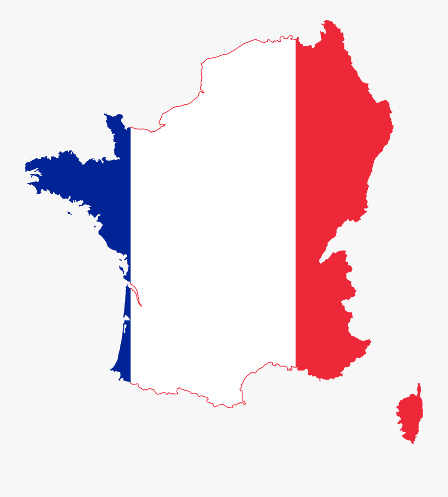 Download Clipart Png French Flag - Occitanie Region Of France Map, Transparent Clipart