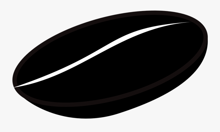 Coffee Beans Clipart Biji - Coffee Bean Clipart Black And White, Transparent Clipart