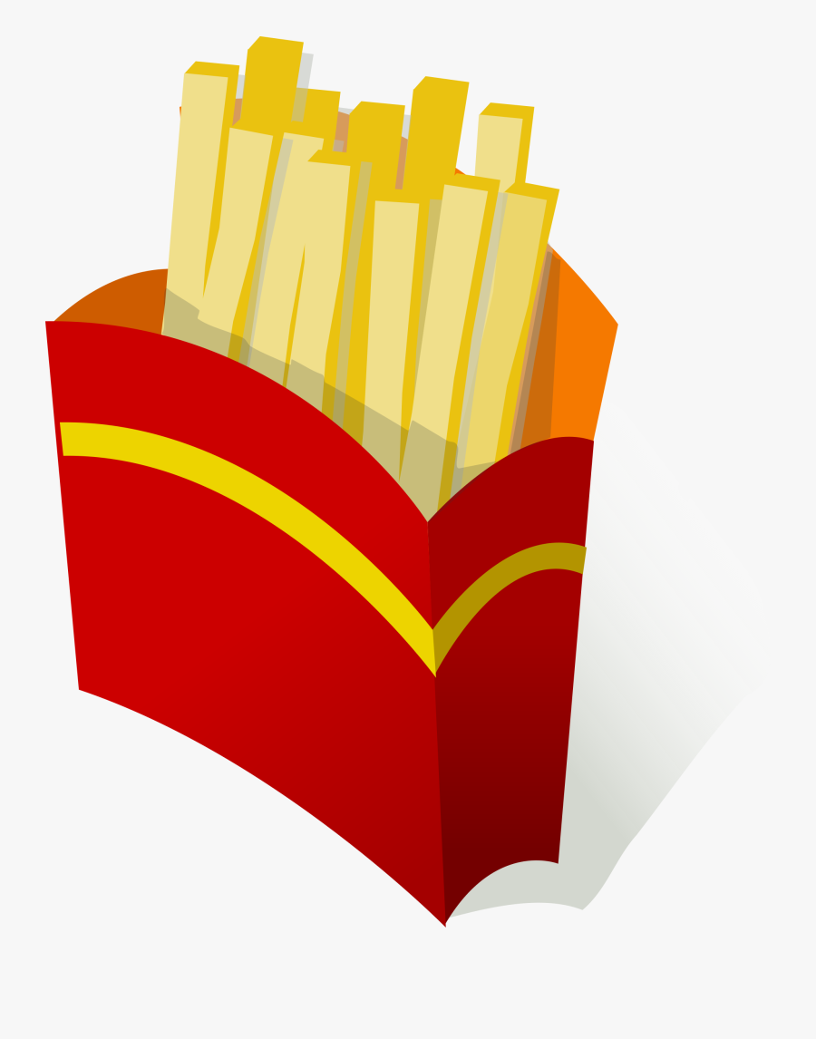 Pommes Frites / French Fries - Desenho De Batat Frita, Transparent Clipart