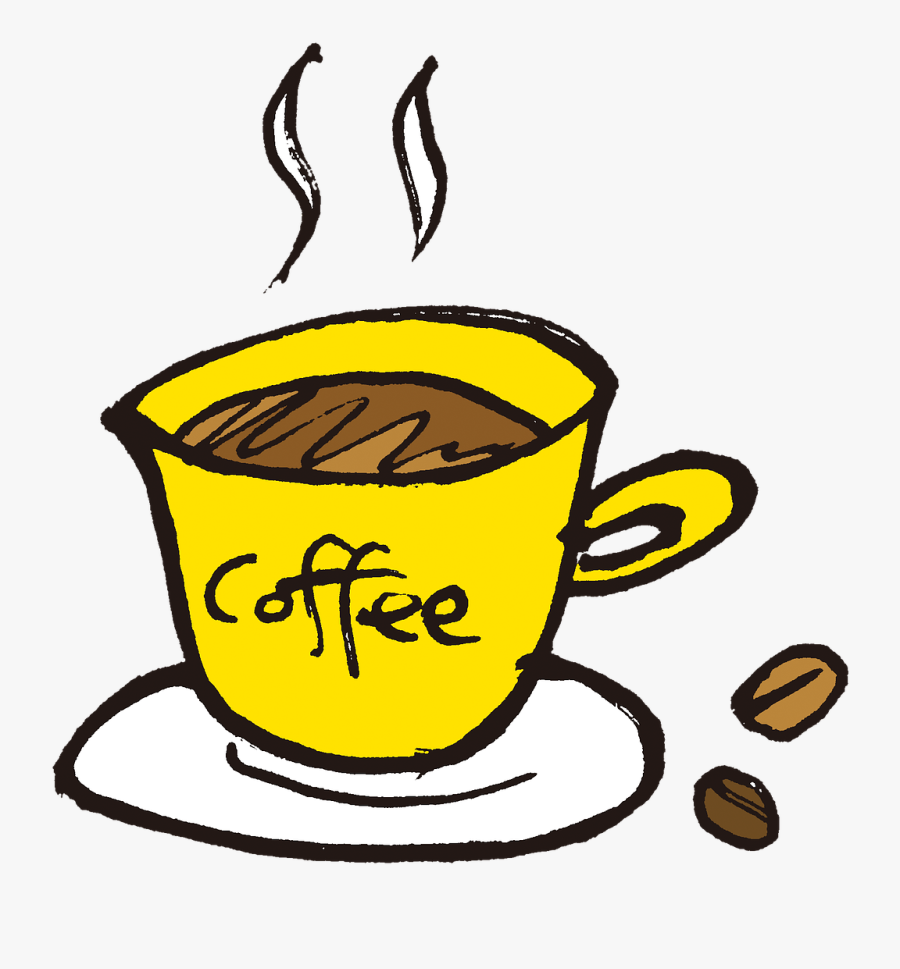 Coffee, Bean, Americano - Kopi Cartoon, Transparent Clipart