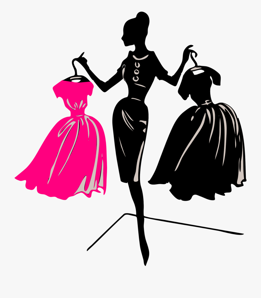 Fashion Others French Show Free Clipart Hq Clipart - Vendeuse Pret A Porter, Transparent Clipart