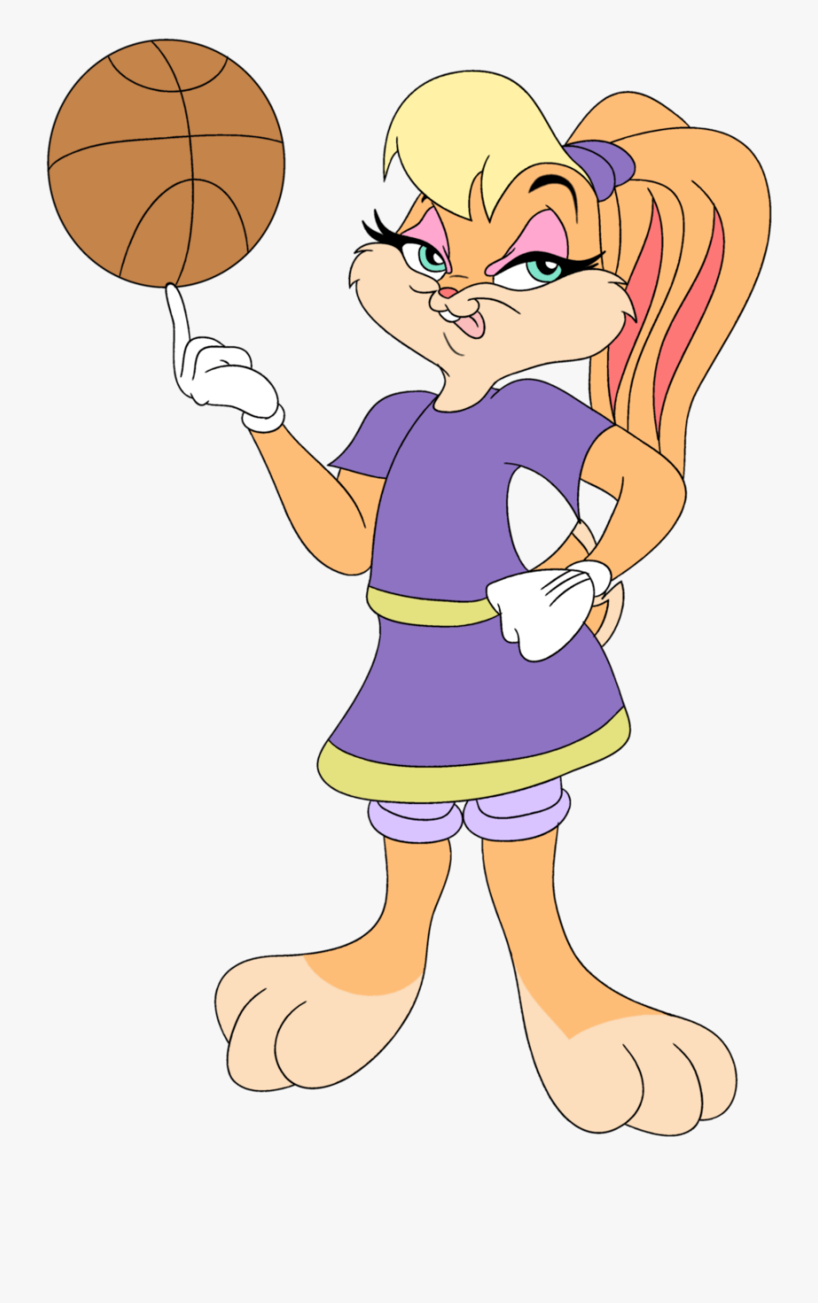 Basketball Bunny Cliparts Basketball Player Bunny , Free Transparent