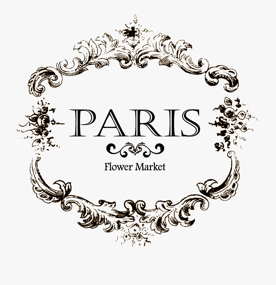 Transparent French Bistro Clipart - Labels Vintage Vector Png, Transparent Clipart