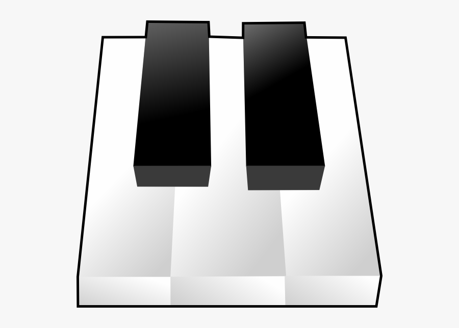 Keys Svg Clip Arts - Piano, Transparent Clipart