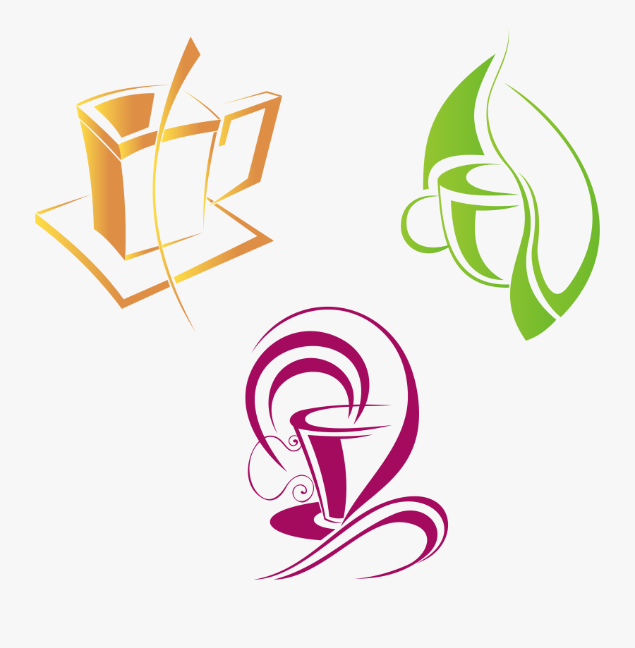 Coffee Cup The Coffee Bean & Tea Leaf Cafe - Logo Coffee Beans Png, Transparent Clipart