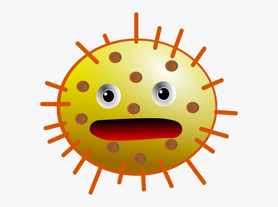 Germ Clipart Virus - Transparent Background Germs Clipart, Transparent Clipart