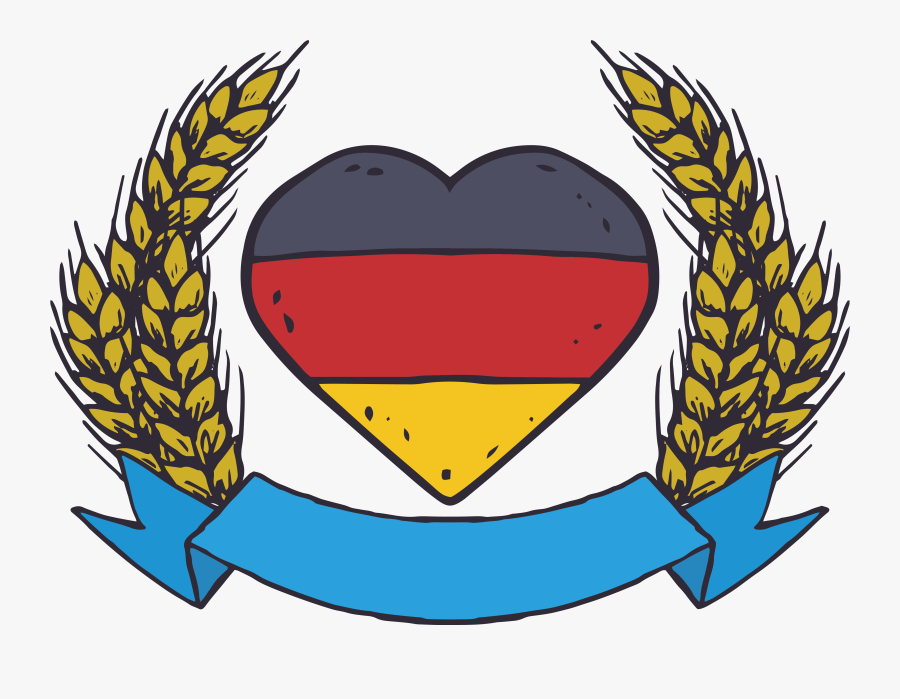 Clip Art Oktoberfest Flag - Illustration, Transparent Clipart