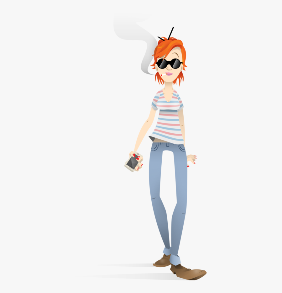 French Lady Clipart - Cartoon, Transparent Clipart