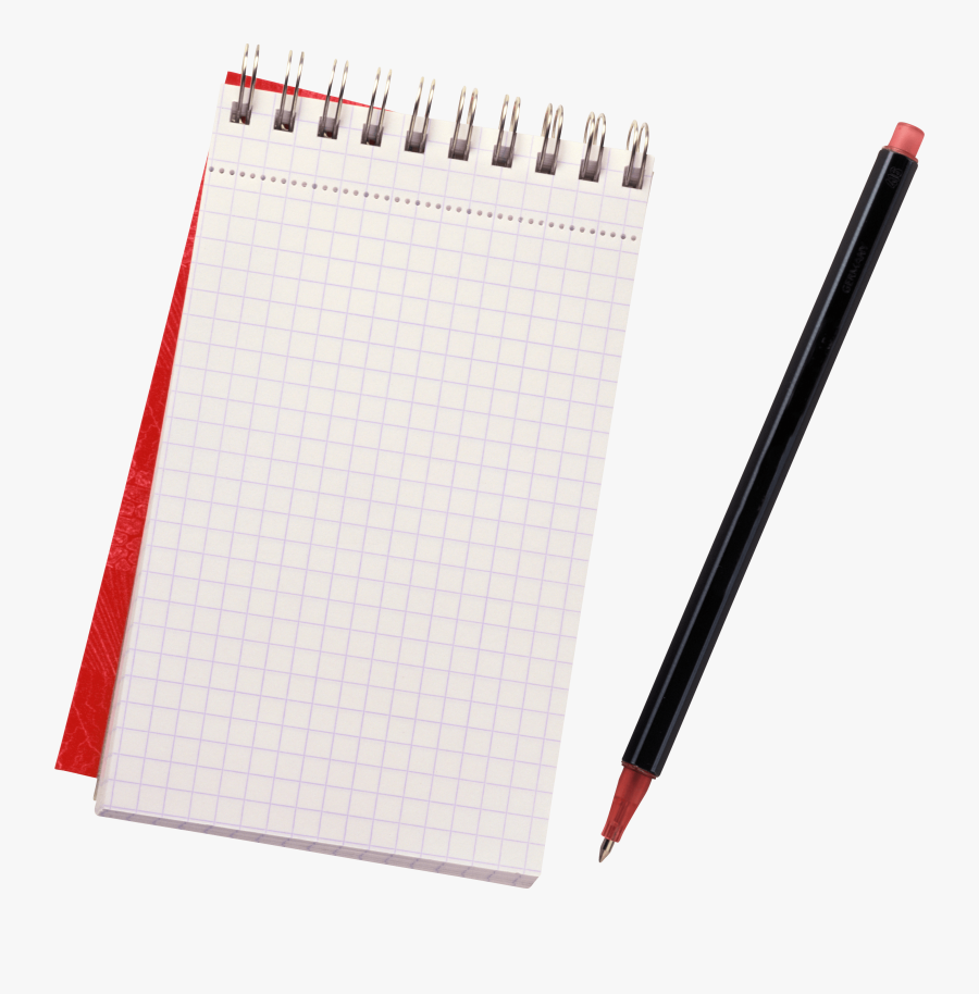 Notepad - Background Transparent Notebook Png, Transparent Clipart