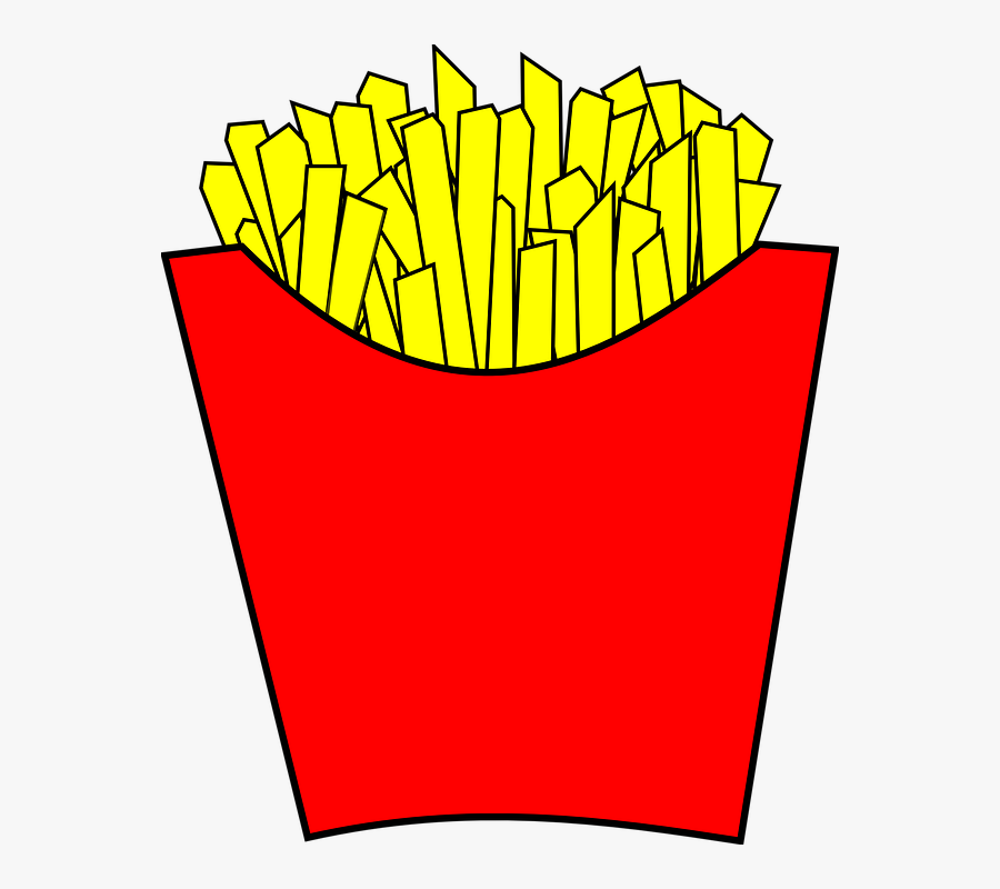Fry Clipart Fry Mcdonalds - Mcdonalds French Fries Drawing, Transparent Clipart