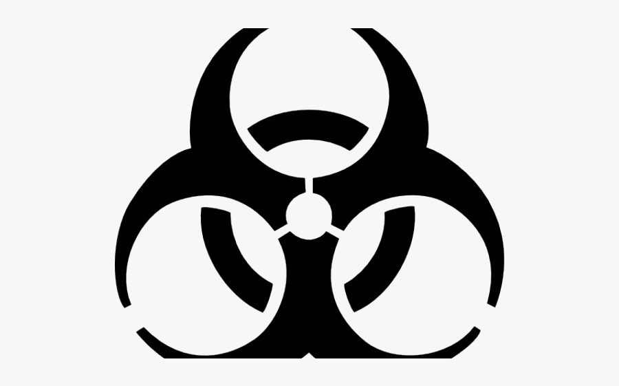 Biohazard Symbol, Transparent Clipart