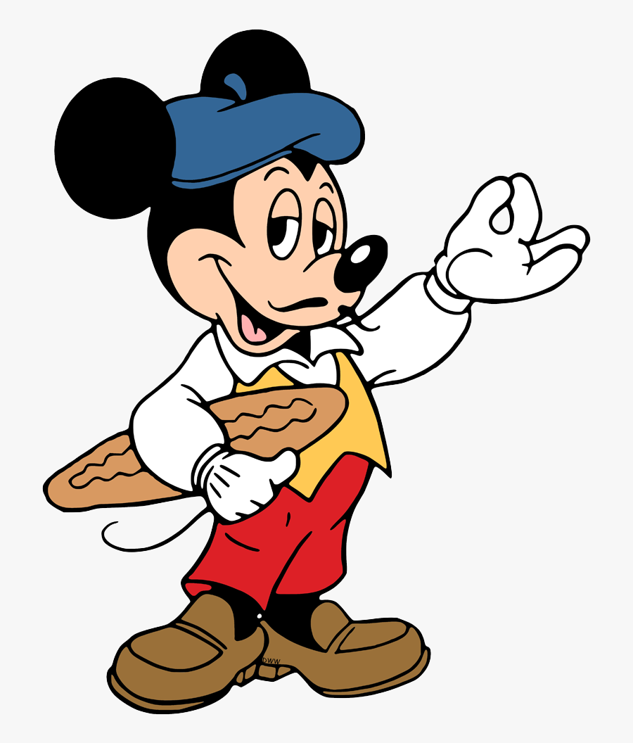 Mickey Mouse Clipart French, Transparent Clipart