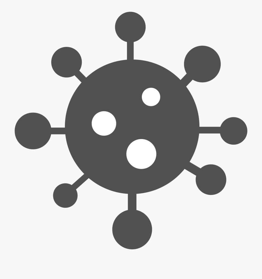 Virus Logo - Outsourcing Icon, Transparent Clipart