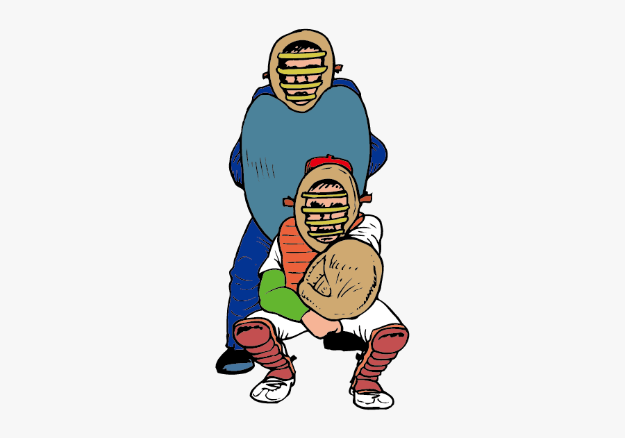 Catcher Clipart Umpire - Umpire Clipart, Transparent Clipart