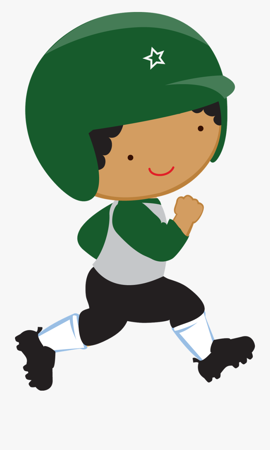 Imágenes Para Manualidades - Cute Baby Baseball Player Cartoon, Transparent Clipart