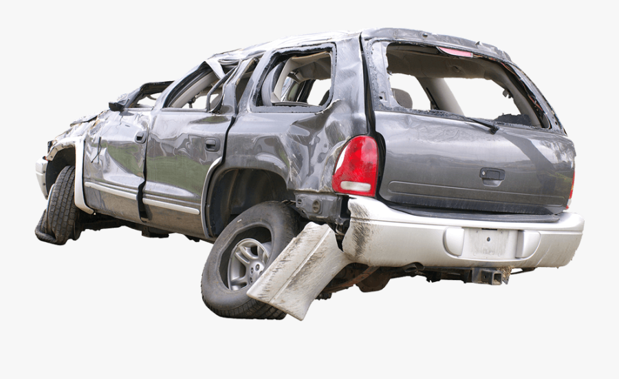 Hd Cars Transparent Wrecked - Accident Car Png, Transparent Clipart