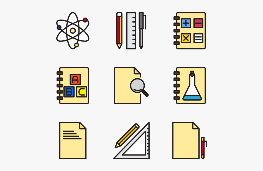 Picture Transparent Download Notepad Vector - Icon, Transparent Clipart