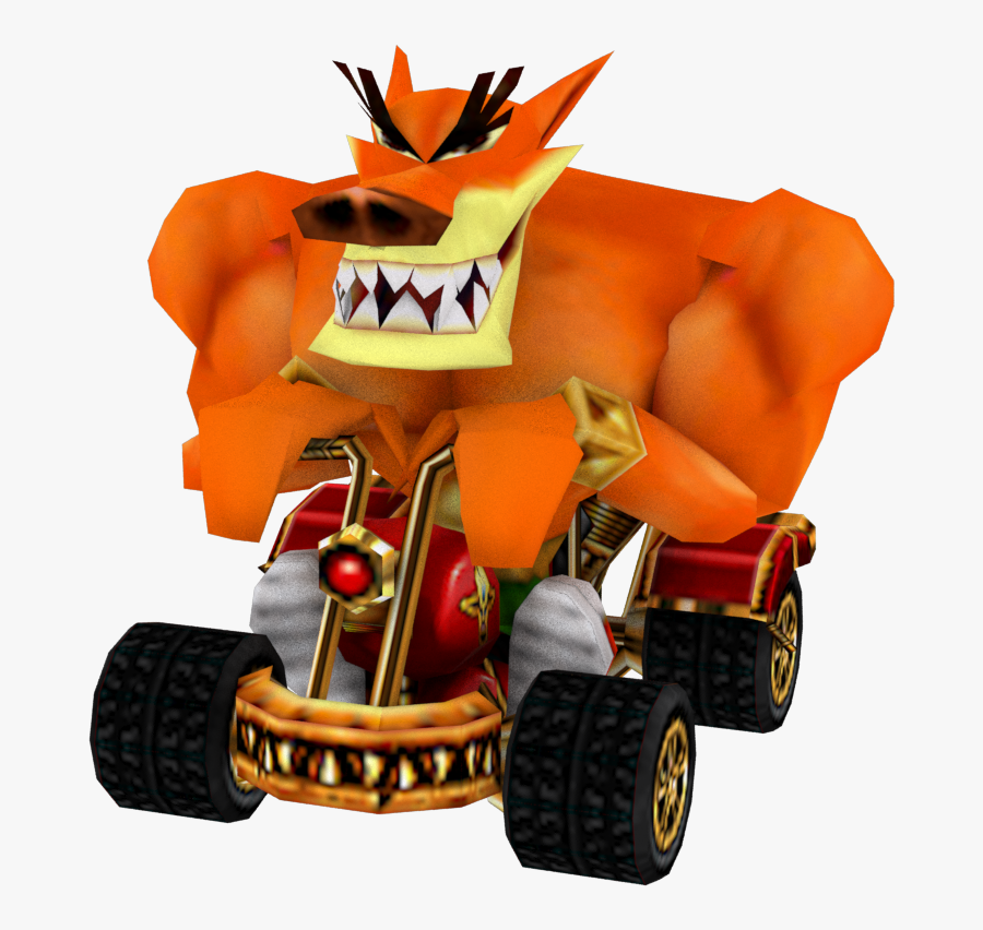 Crash Bandicoot Clipart Crash Nitro Kart - Crash Nitro Kart Tiny, Transparent Clipart