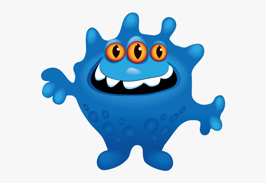 43317 - Virus In Computer Drawing, Transparent Clipart