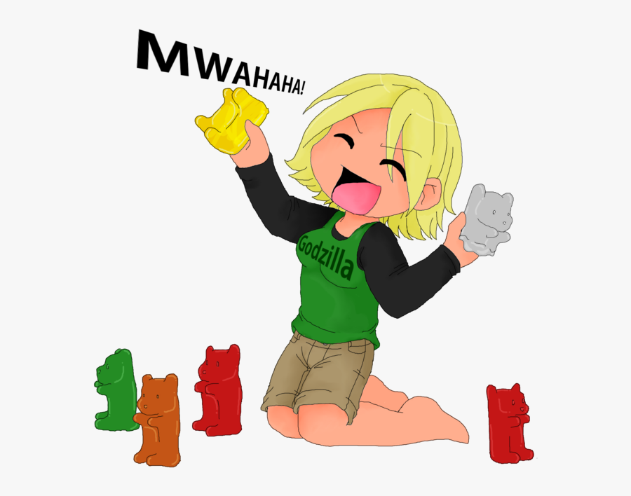 Gummy Bear, Transparent Clipart
