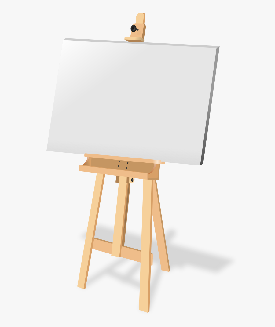 Free To Use &amp, Public Domain Easel Clip Art - Art Canvas Transparent, Transparent Clipart