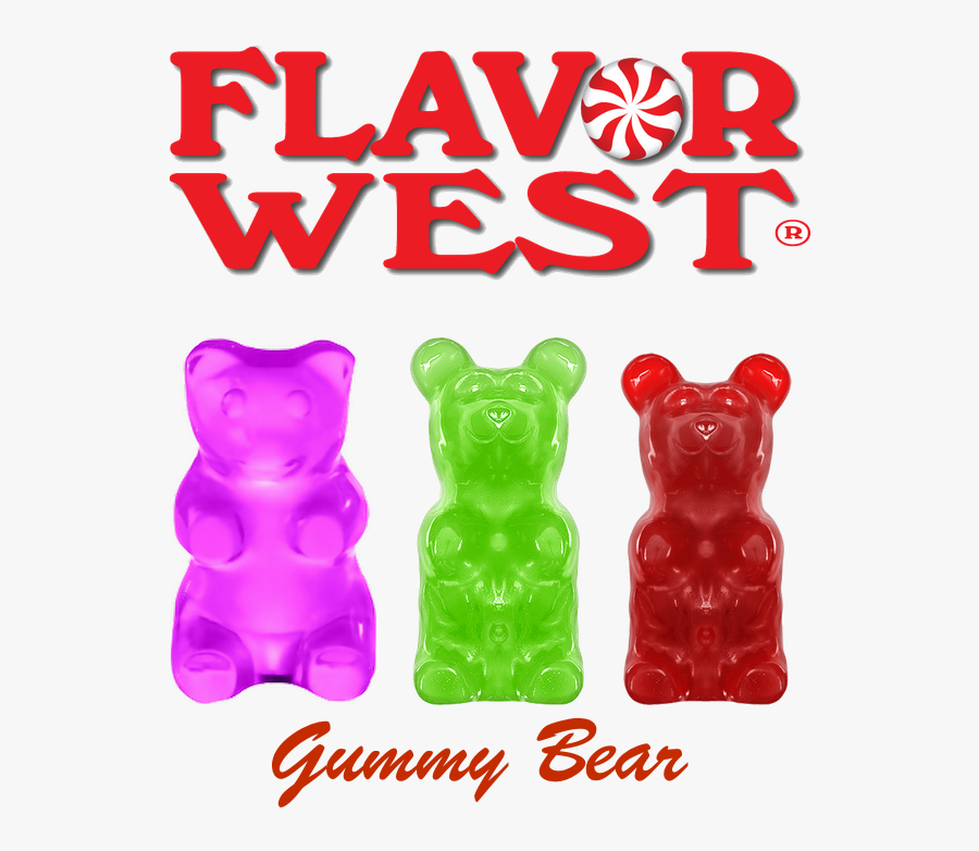 Transparent Gummy Bear Clipart - Green Gummy Bear, Transparent Clipart