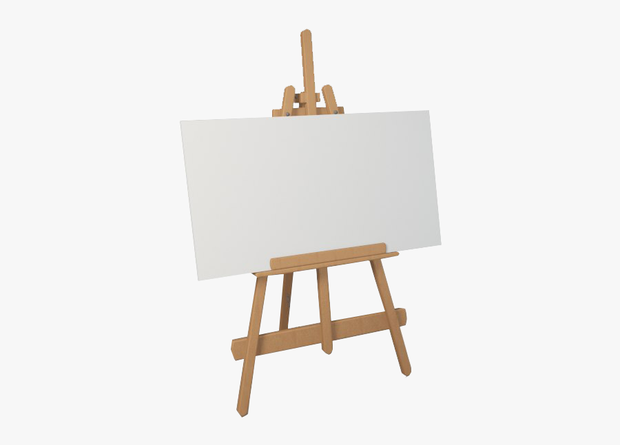 Clip Art Canvas And Easel - Easel Png, Transparent Clipart
