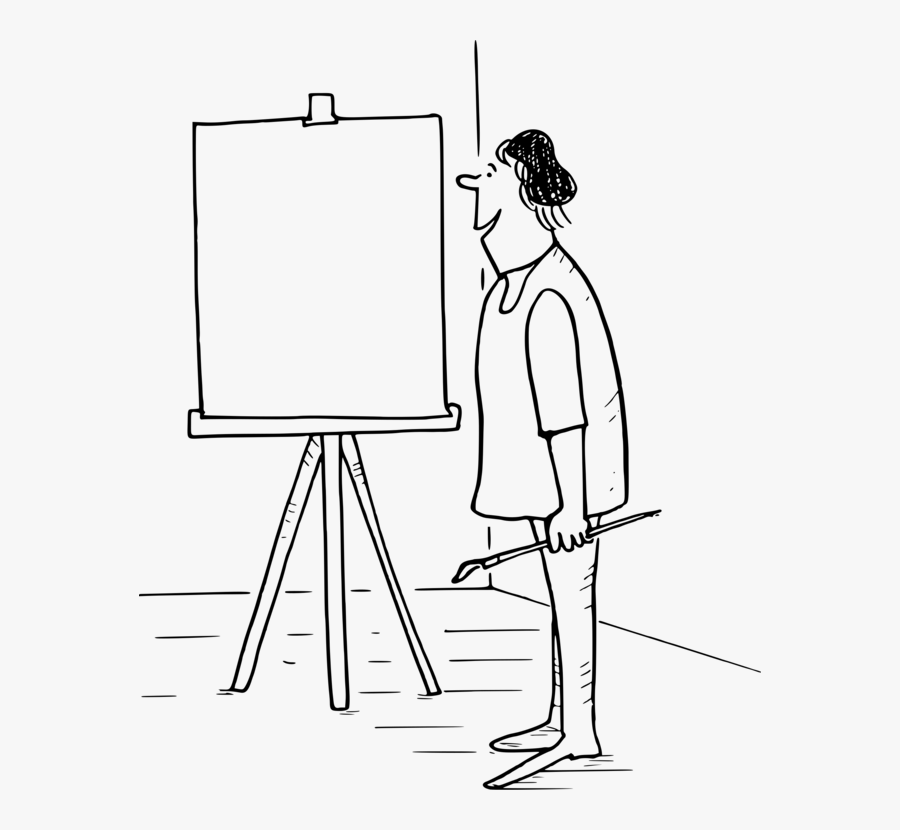 Square,art,conversation - Blank Canvas Clip Art, Transparent Clipart