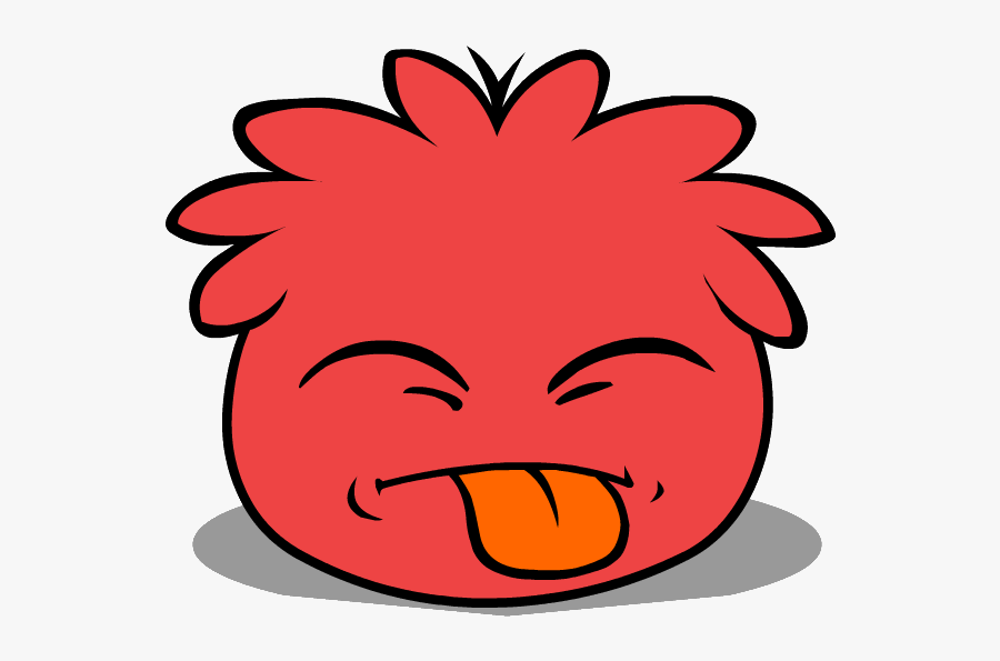 Transparent Gummy Bear Png - Club Penguin Puffles Red, Transparent Clipart