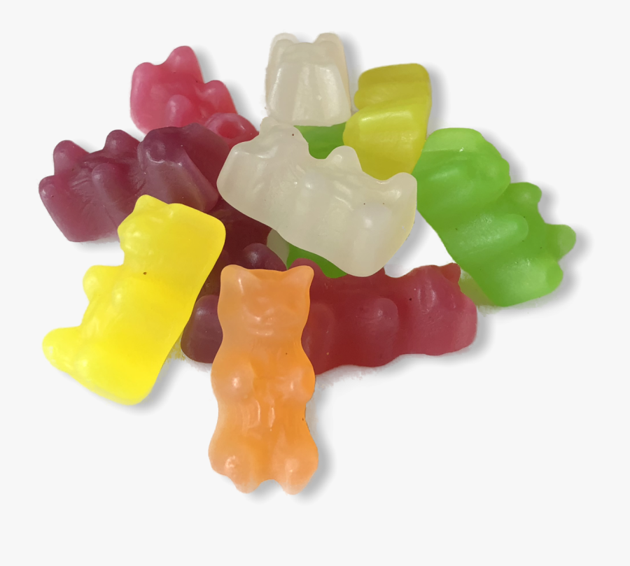 Details About Kingsway Teddy Gummy Bears Vegetarian - Gummy Bear Png, Transparent Clipart