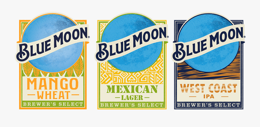 Blue Moon Logo Png , Pictures - Graphic Design, Transparent Clipart