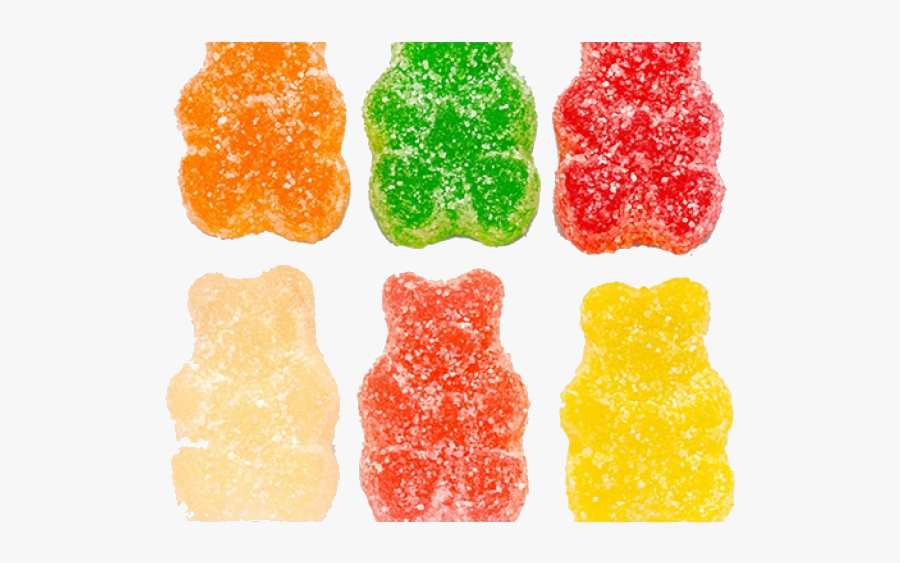 Gummy Bear Clipart Orange Bears With Transparent Background - Gummy Bear Candy Sour, Transparent Clipart