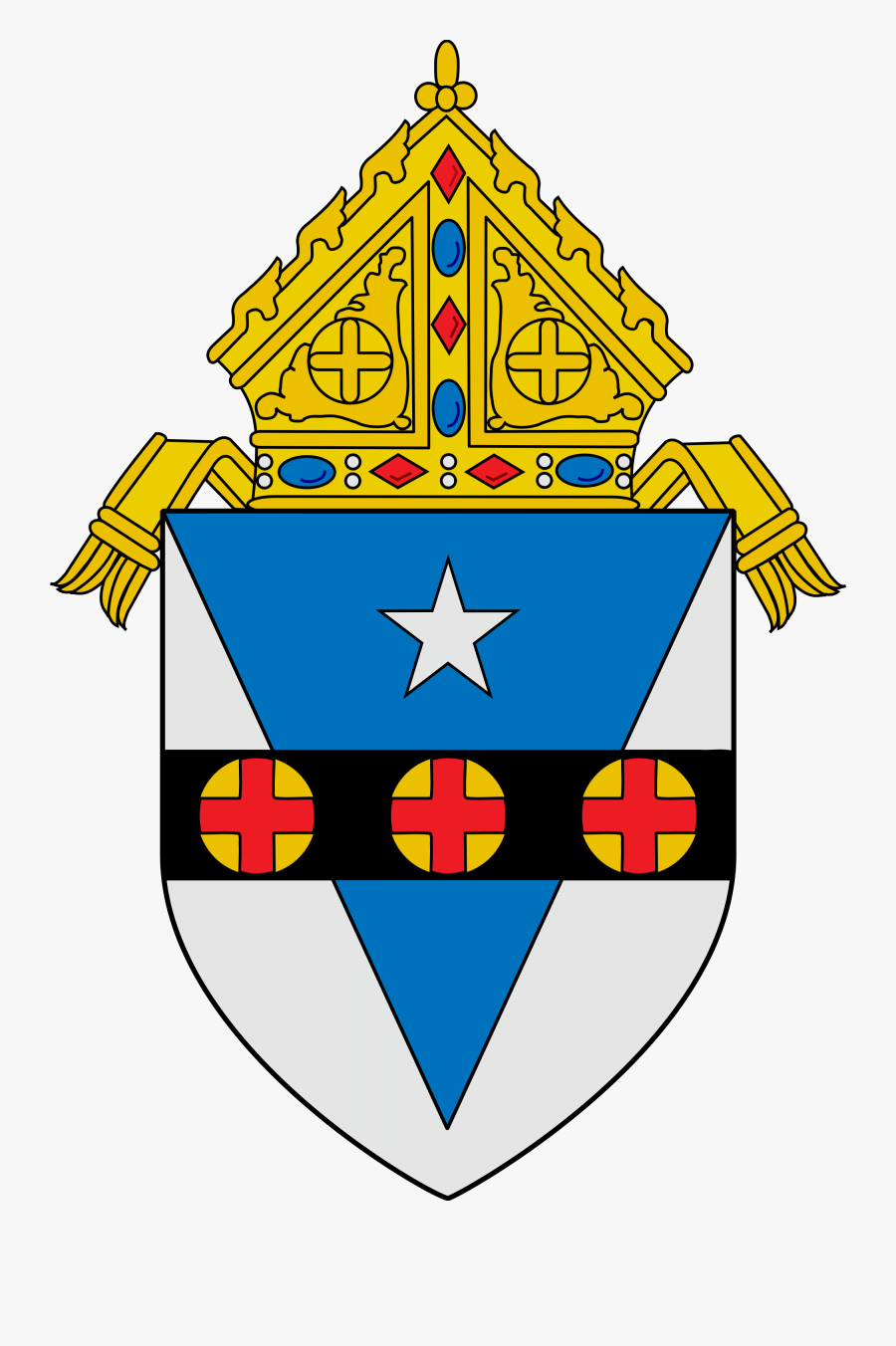 Roman Catholic Archdiocese Of Philadelphia - Roman Catholic Diocese Of Charlotte Logo, Transparent Clipart