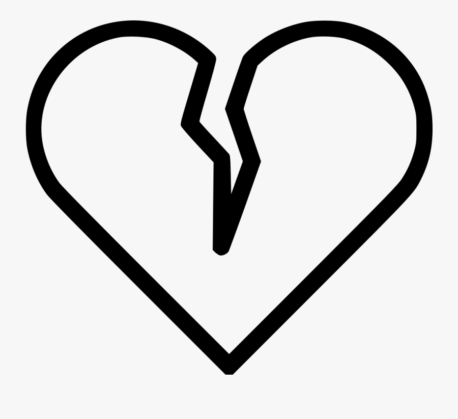 Broken Heart White Png , Transparent Cartoons - White Broken Heart Png, Transparent Clipart