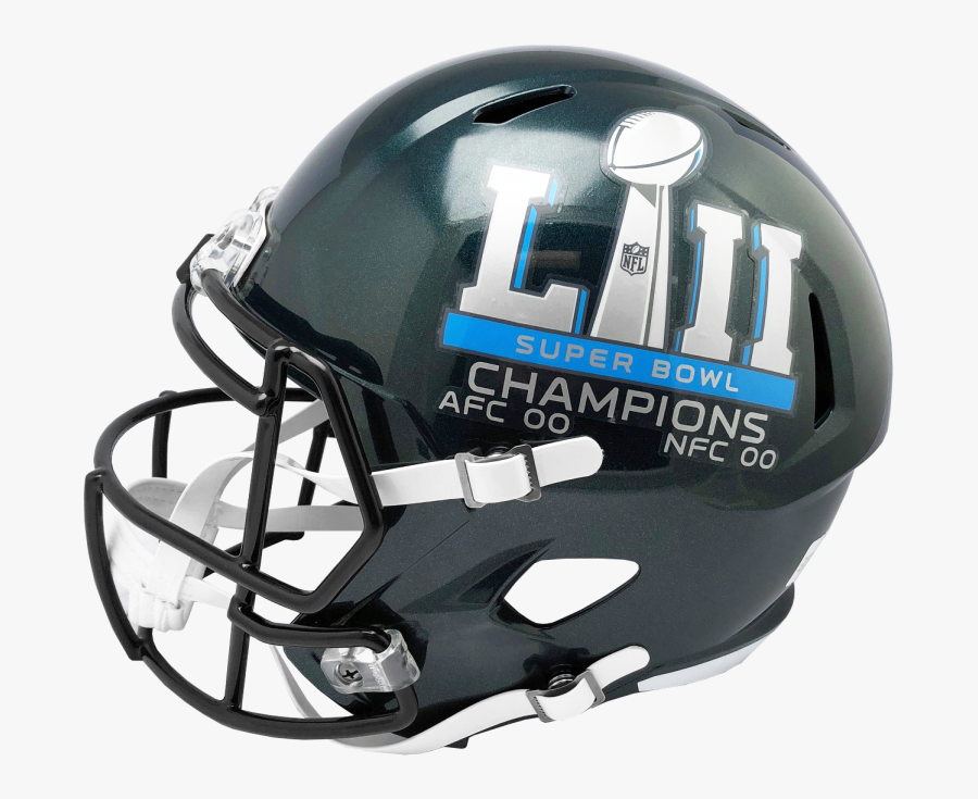 Download Super Bowl Champions - Eagles Super Bowl Helmet, Transparent Clipart